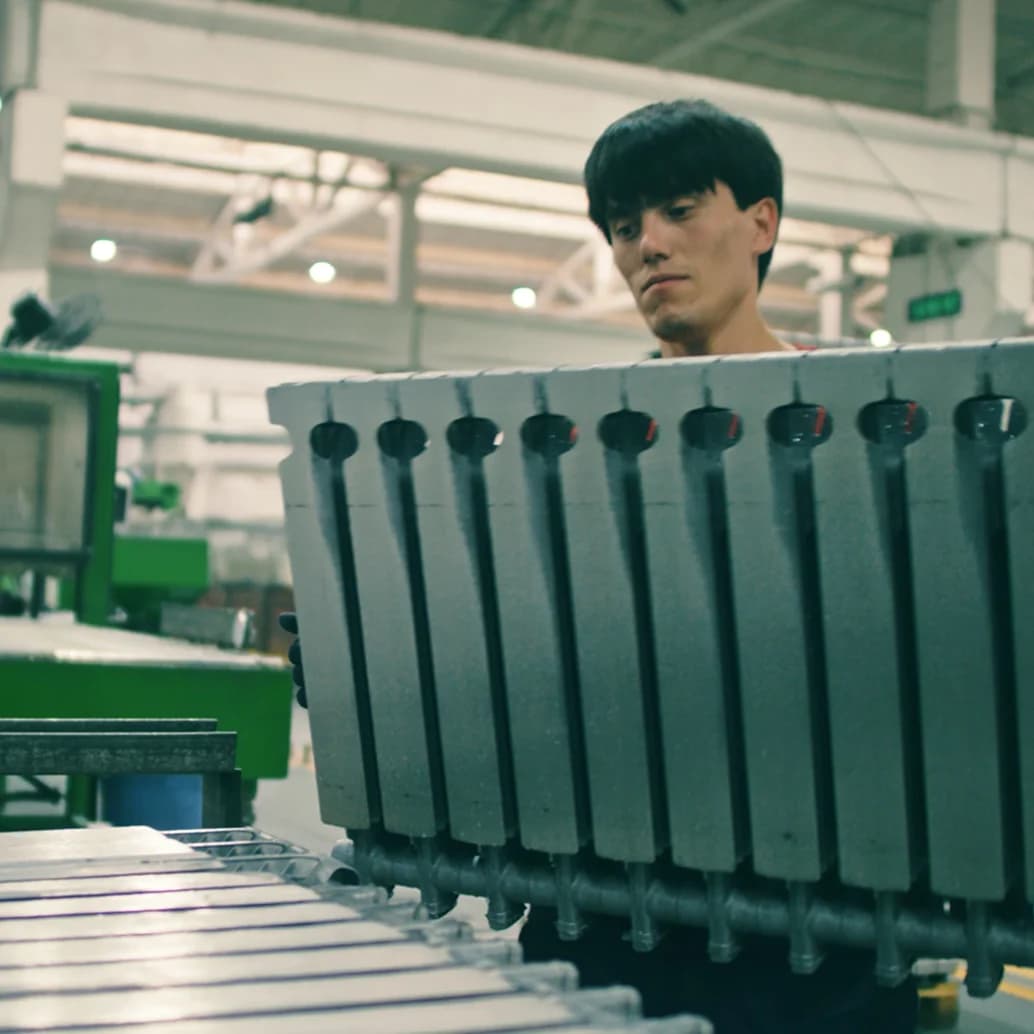 Секционные радиаторы из алюминия